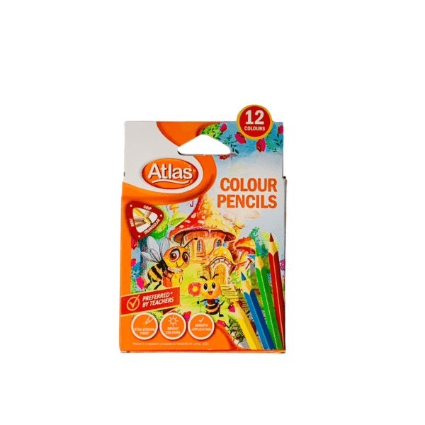 Atlas Half Colour Pencil Set 12