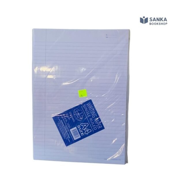 Sammanee Writing Paper Single Ruled Sheets A4 Size