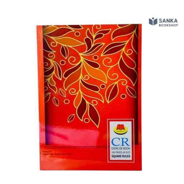 Sammanee A4 Book CR 160 PGS - Square Ruled