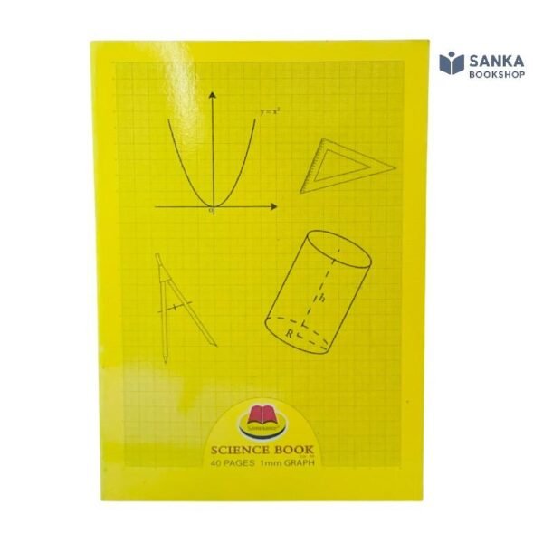Sammanee A4 Science 1mm Graph Book 40 PGS