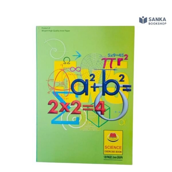 Sammanee A4 Science 2mm Graph Book 120 PGS