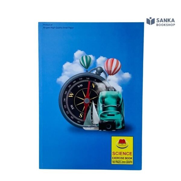 Sammanee A4 Science 2mm Graph Book 160 PGS