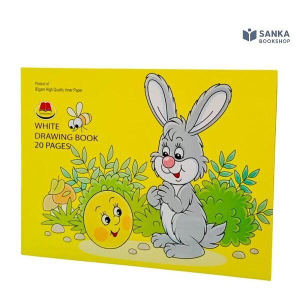 Sammanee White Drawing Book 20 Pages