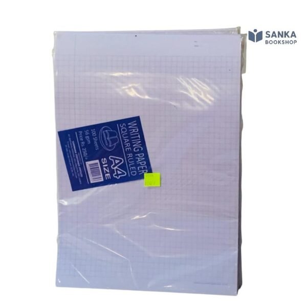 Sammanee Writing Paper Square Ruled A4 Size