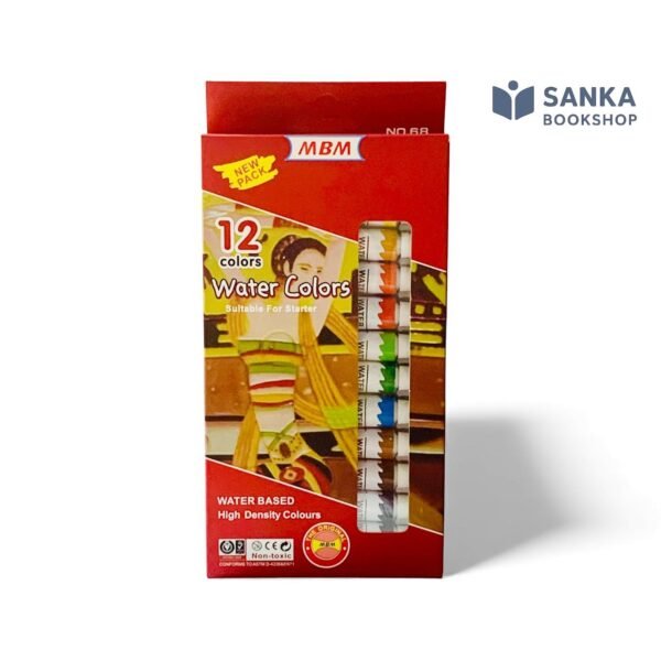 MBM Water Colour Set 12 Colours