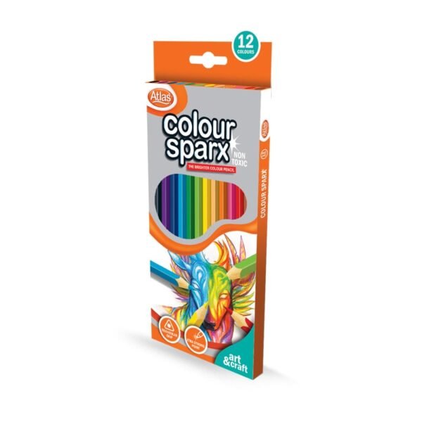 Atlas Sparx Colour Pencil 12 Colours